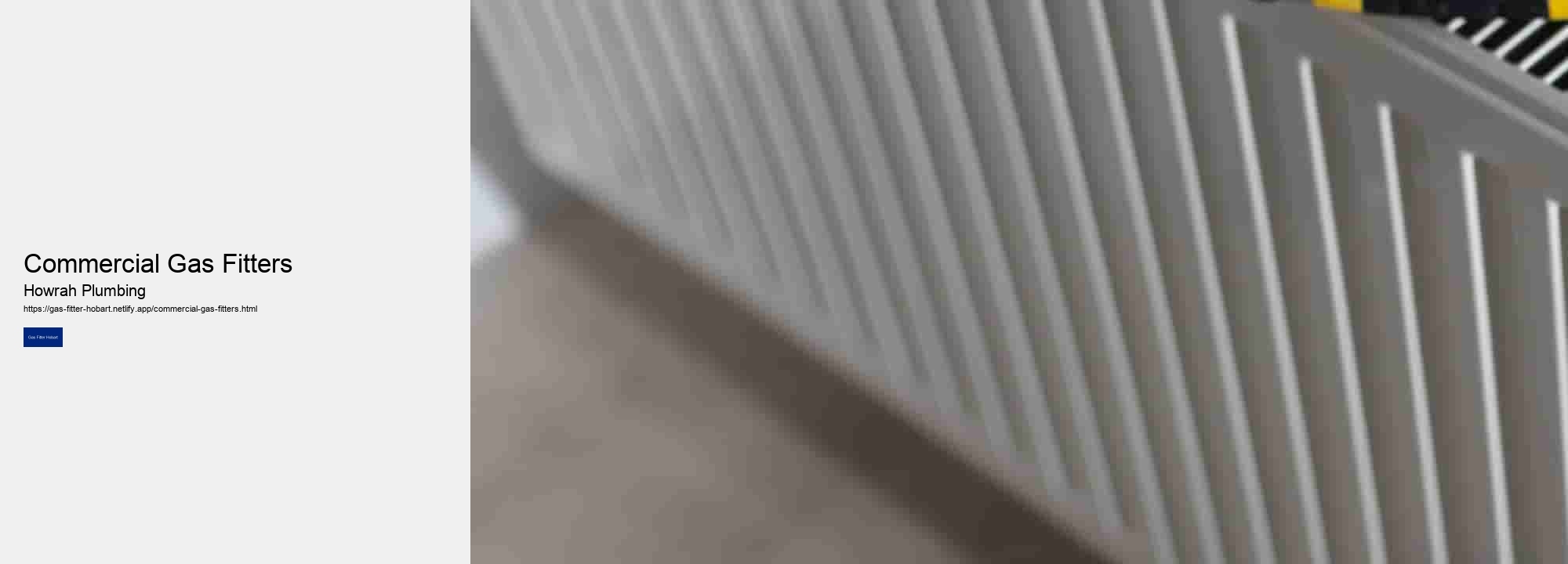 Commercial Gas Fitters